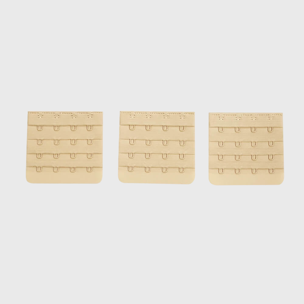 3-Pack Triple Hook Bra Extenders